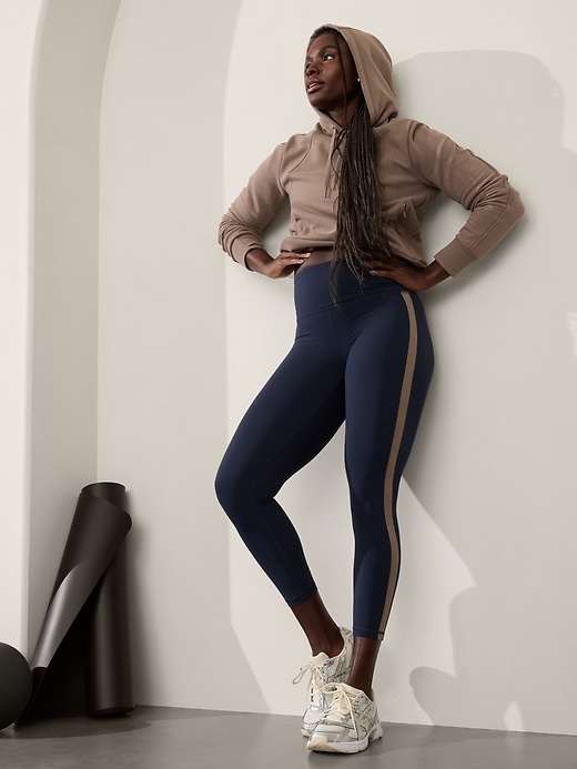 Image number 3 showing, Elation Ultra High Rise Colorblock 7/8 Legging