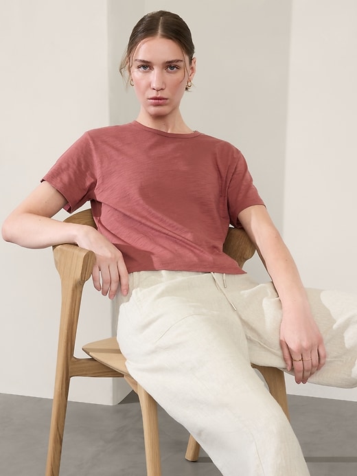 Image number 1 showing, Essential Slub Tee