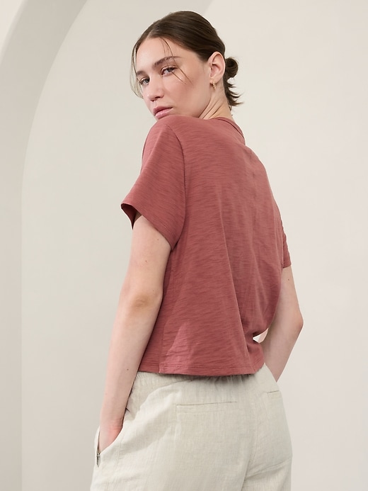 Image number 5 showing, Essential Slub Tee