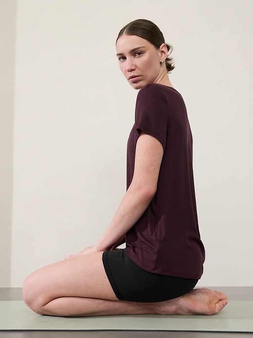 Image number 5 showing, With Ease Rib Tee