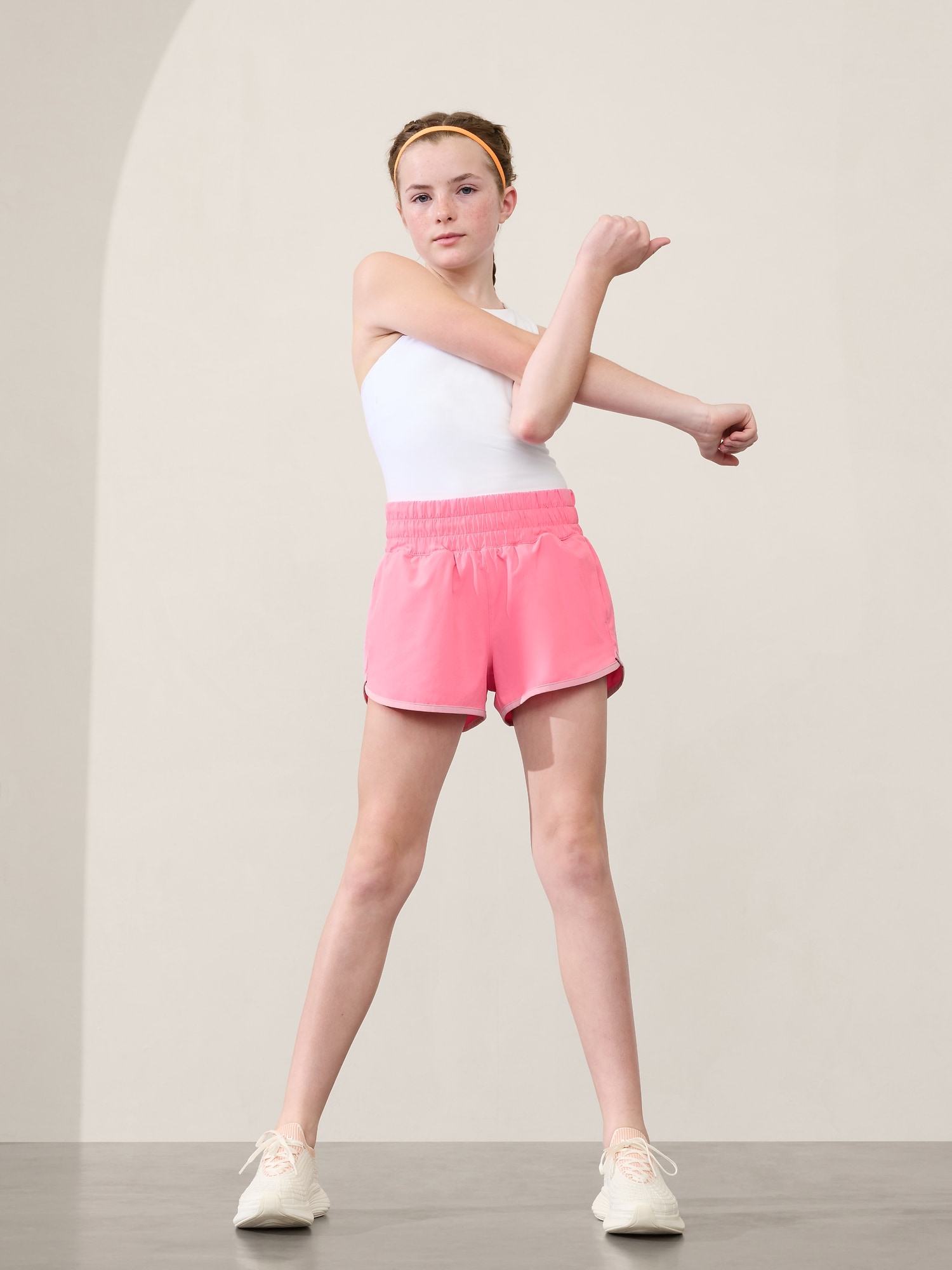 Short Run Free Athleta Girl, 6,5 cm