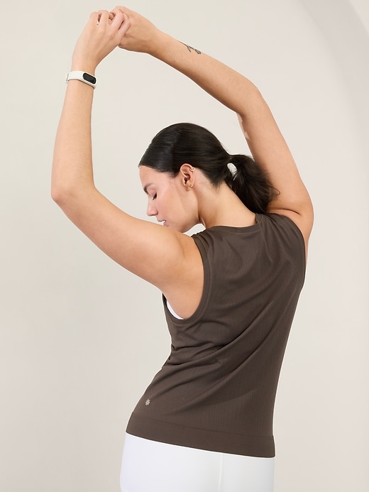 Image number 3 showing, In Motion Seamless Heather Tank
