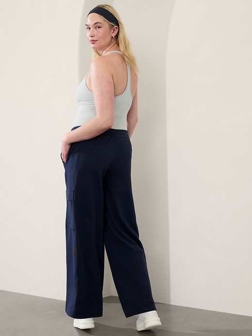 Image number 8 showing, Retroterry High Rise Wide Leg Cargo Pant