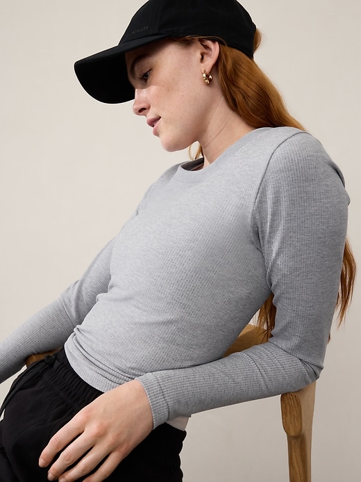 Image number 6 showing, Renew Seamless Crewneck Top