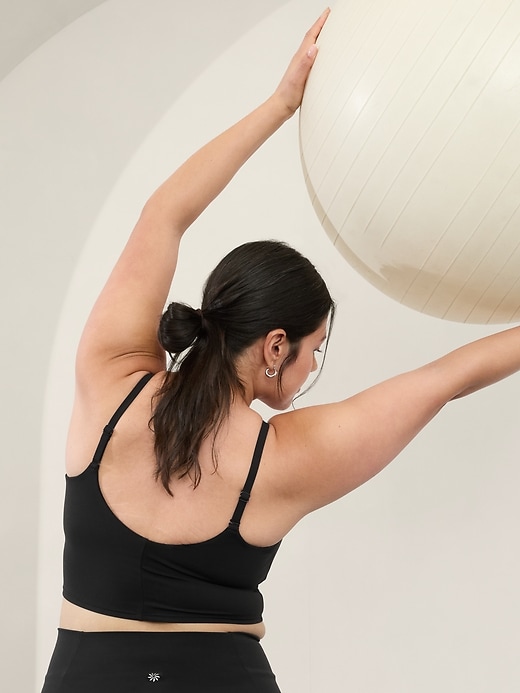 Image number 7 showing, Elation V-Neck LonglineSports  Bra D-DD
