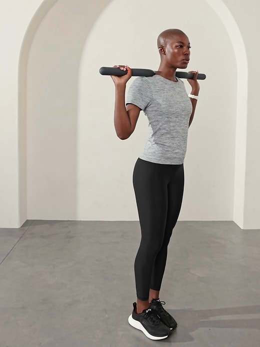 Image number 4 showing, In Motion Seamless Heather Tee