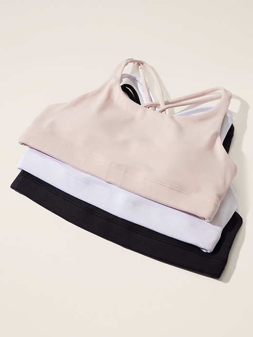 L'image numéro 3 présente Soutien-gorge Upbeat Athleta Girl (paquet de 3)