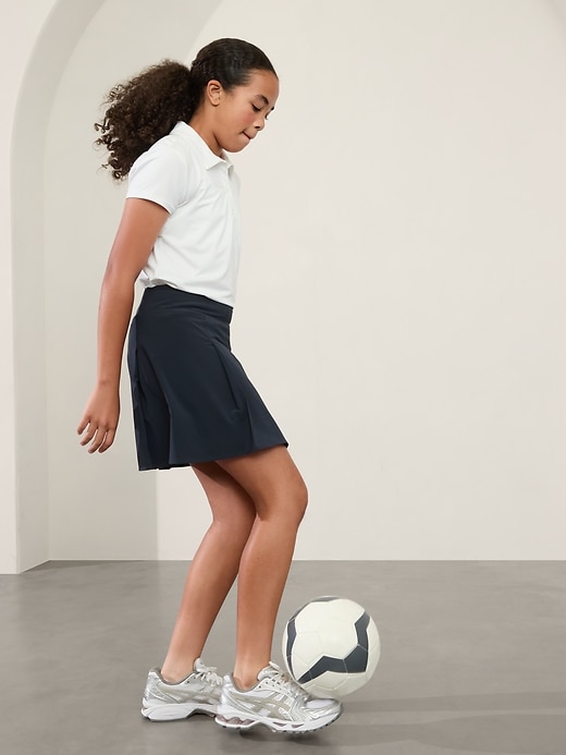 Image number 4 showing, Athleta Girl Pleated School Days Skort