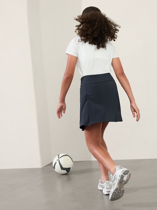 Image number 3 showing, Athleta Girl Pleated School Days Skort