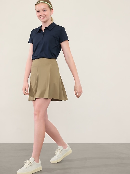 Image number 4 showing, Athleta Girl Pleated School Days Skort