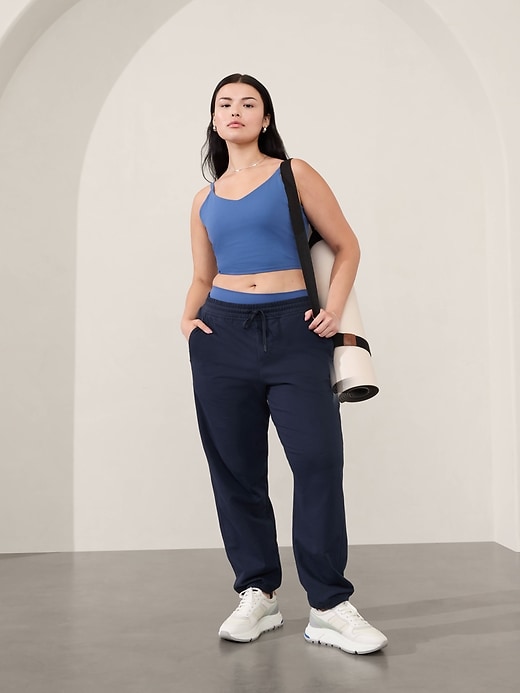 L'image numéro 5 présente Pantalon de jogging à taille moyenne Retroterry