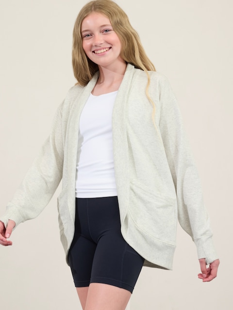 Athleta Girl Wrap 'n Roll Cardigan - Gray