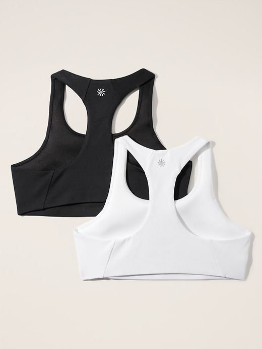 Image number 2 showing, Athleta Girl Cloud Racerback Bra 2-Pack