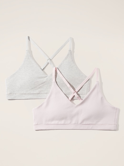 L'image numéro 1 présente Soutien-gorge ajustable Right Moves Athleta Girl (paquet de 2)