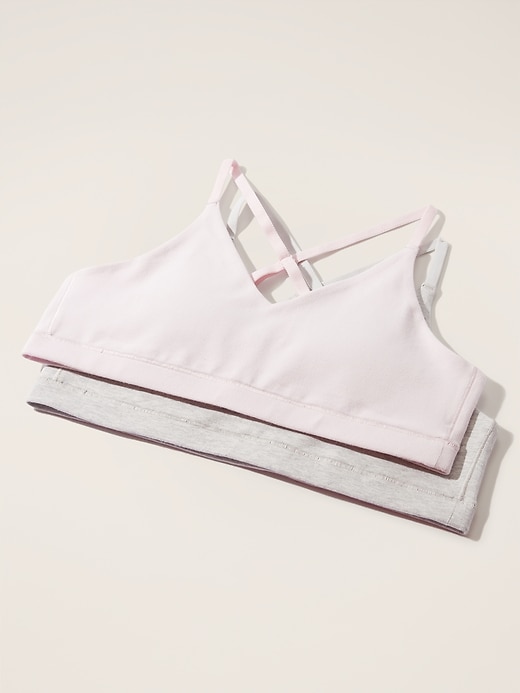 Image number 3 showing, Athleta Girl Right Moves Adjustable Bra 2-Pack