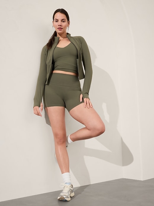 Image number 7 showing, Salutation Crop Mesh Jacket