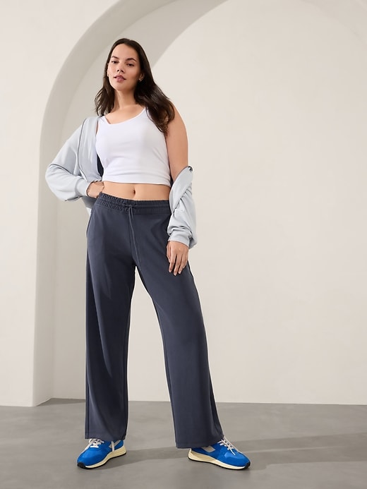 Image number 7 showing, Seasoft Mid Rise Straight Pant