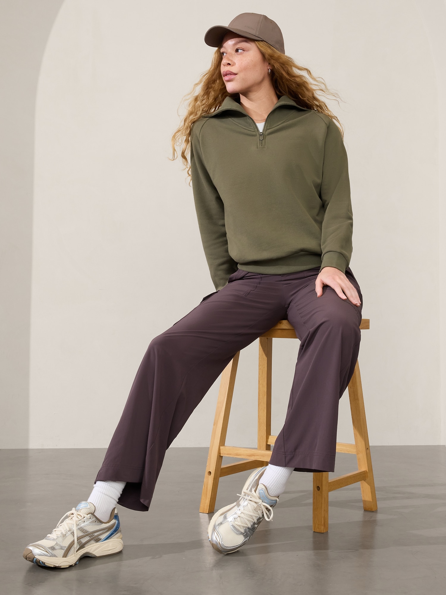 Easy Fleece 1/4 Zip Sweatshirt