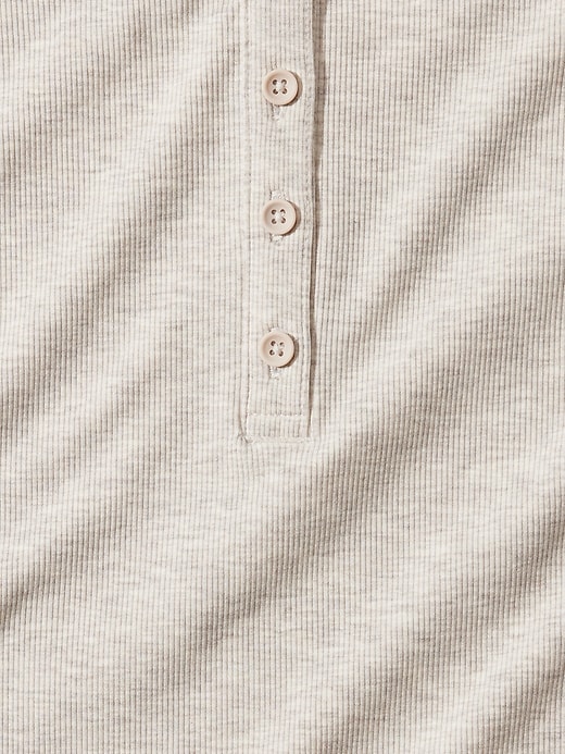 Image number 6 showing, Signature Rib Henley Top