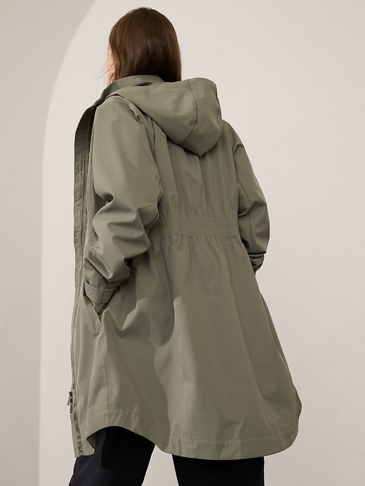 L'image numéro 3 présente Trench long imperméable Sutro