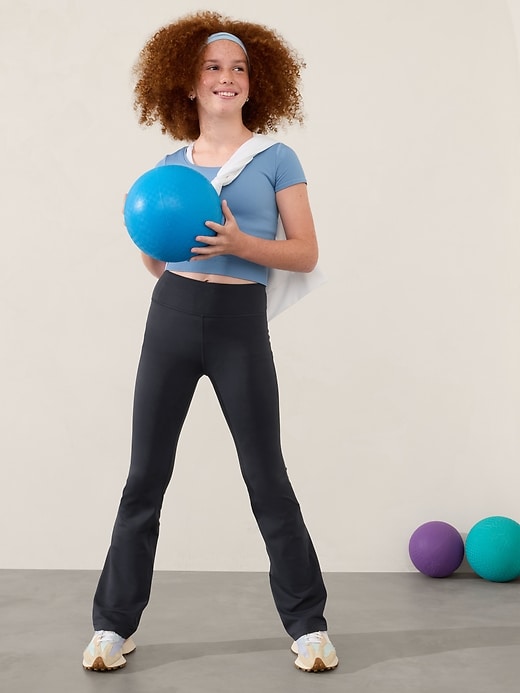 Image number 1 showing, Athleta Girl High Rise Chit Chat Flare Pant