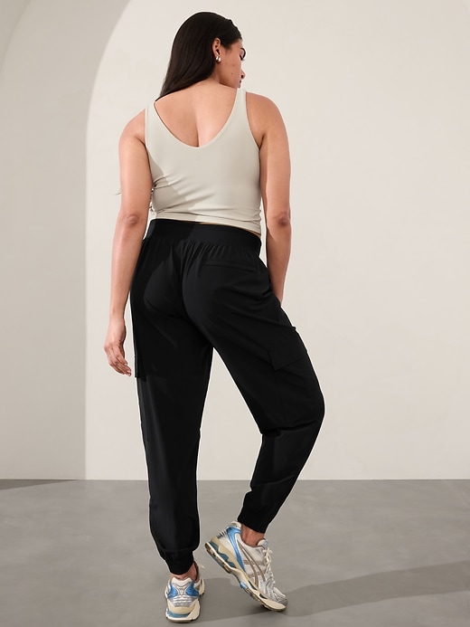 L'image numéro 7 présente Pantalon de jogging cargo à taille haute Brooklyn Heights