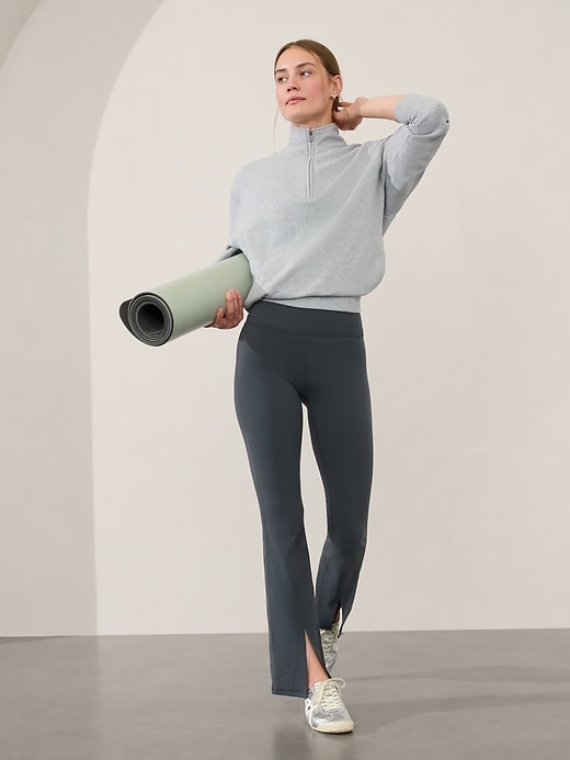 Image number 1 showing, Elation Ultra High Rise Split Flare Pant