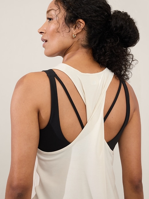 Image number 5 showing, With Ease Twist Back Tank