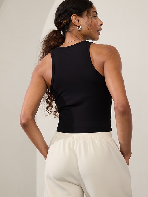 Image number 2 showing, Signature Rib Crop Tank