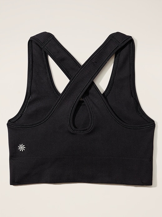 Image number 3 showing, Athleta Girl Rise Above Rib Bra