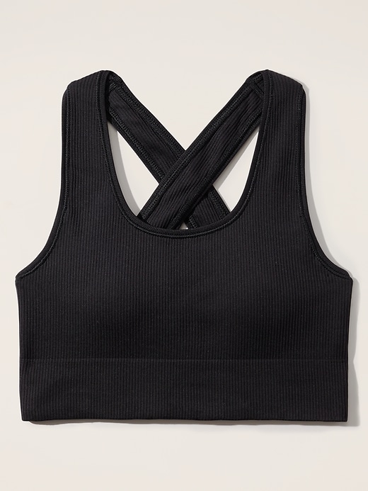 L'image numéro 4 présente Soutien-gorge côtelé Rise Above Athleta Girl