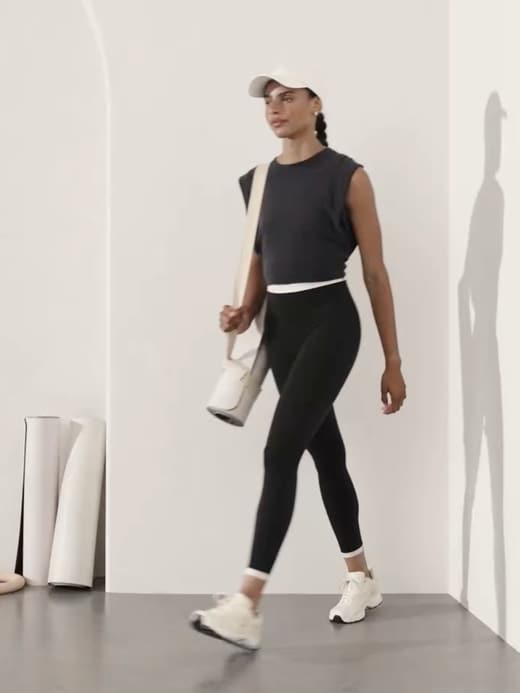 Image number 4 showing, Transcend High Rise Tipped 7/8 Legging