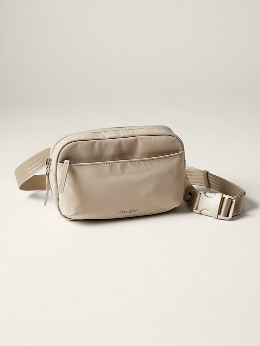 Beige belt bag best sale