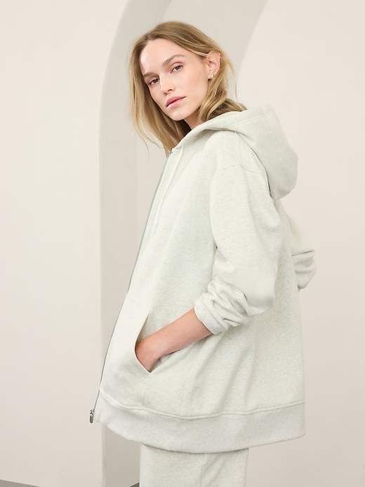 Image number 3 showing, Forever Fleece Oversized Full Zip