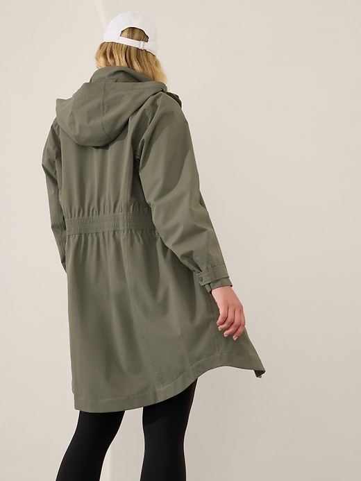 L'image numéro 8 présente Trench long imperméable Sutro