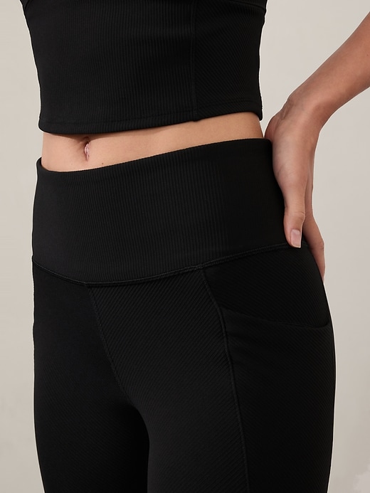 Image number 6 showing, Salutation Stash High Rise Rib Mix Legging