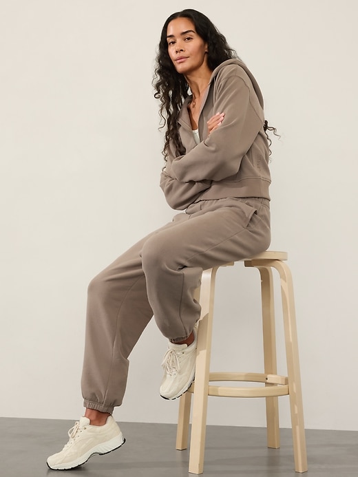 Image number 1 showing, Forever Fleece Mid Rise Jogger