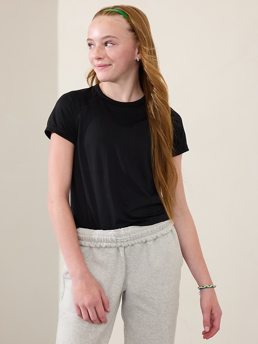 Image number 1 showing, Athleta Girl Power Up Sport Length Tee