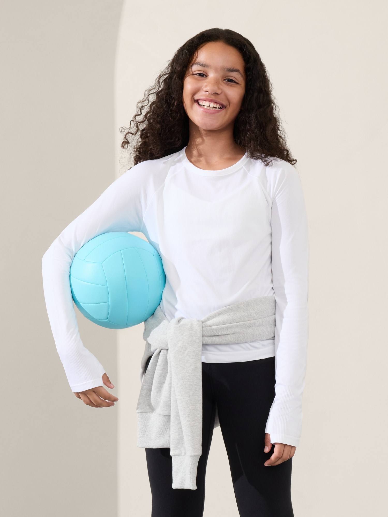 Athleta Girl Power Up Sport Length Top