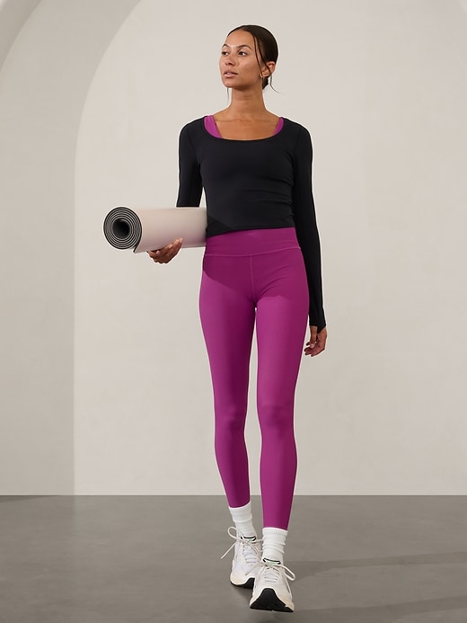 Image number 1 showing, Elation Ultra High Rise Rib Legging