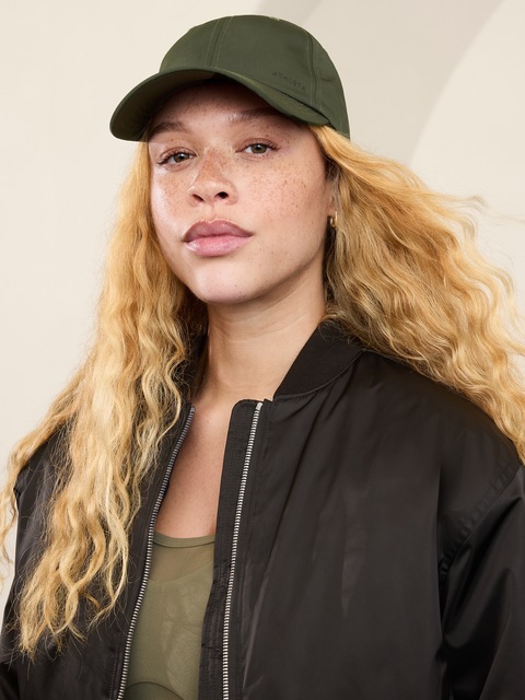 Athleta Sateen Cap - Aspen Olive