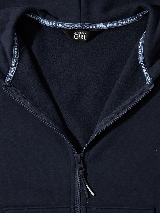 Image number 5 showing, Athleta Girl All Day Full Zip Sweatshirt