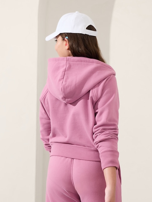 Image number 2 showing, Athleta Girl All Day Half Zip Hoodie