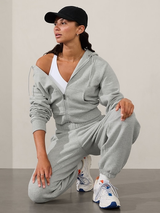 Image number 8 showing, Forever Fleece High Rise Jogger