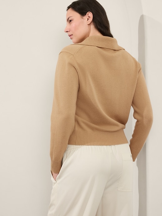 Image number 8 showing, Alpine Collar Sweater