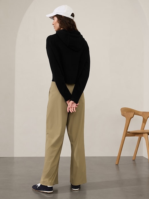 Image number 3 showing, Alpine Cropped Hoodie Sweater