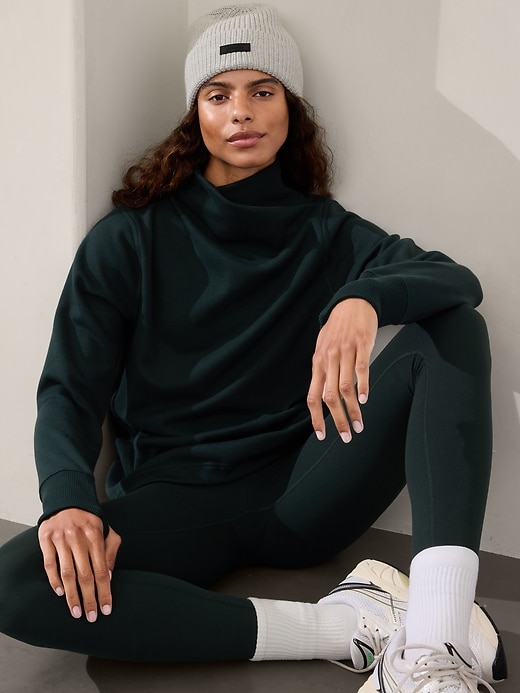 Image number 2 showing, Cozy Karma Twist Neck Sweatshirt