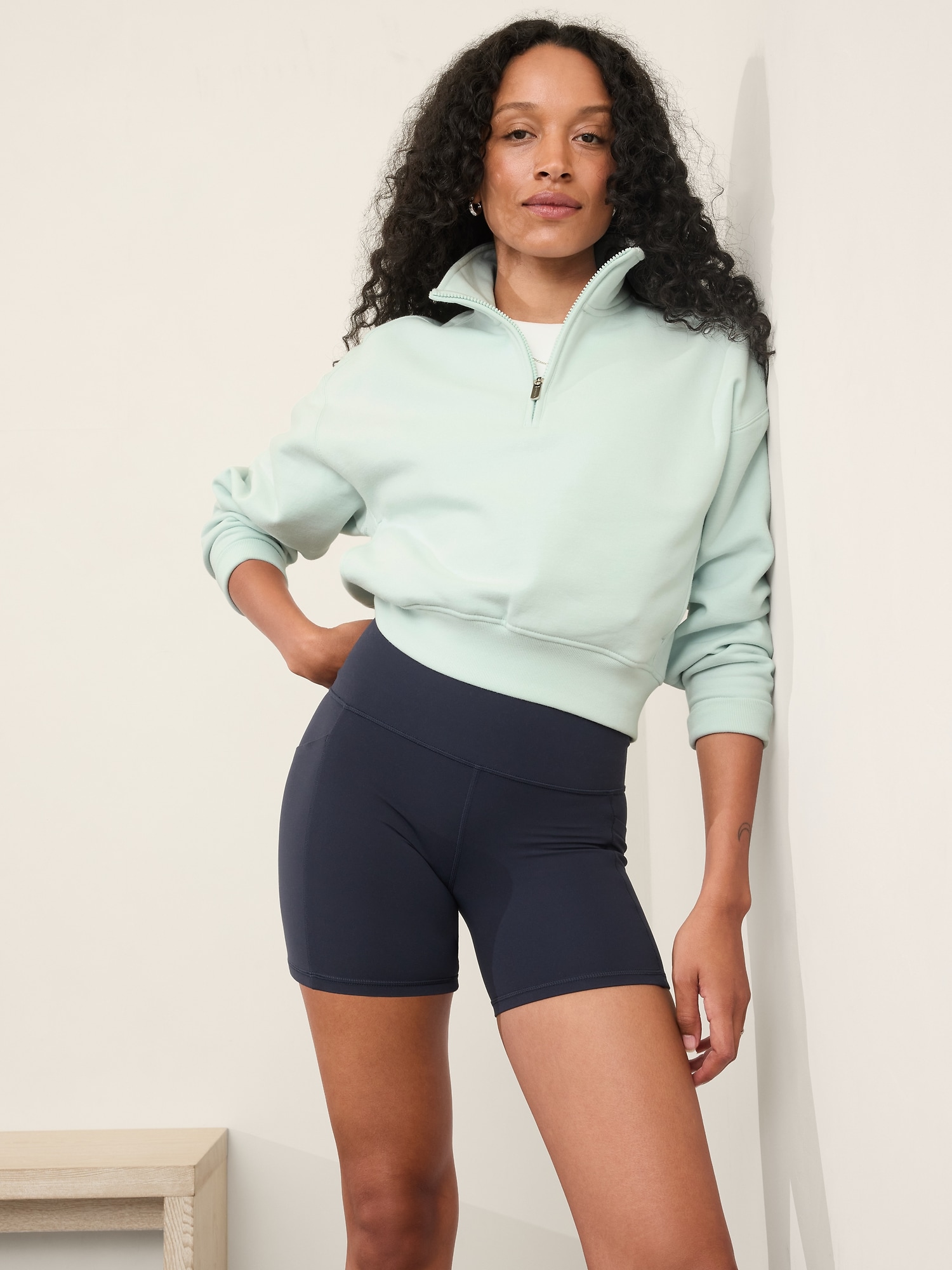 Athleta crop sweatshirt online