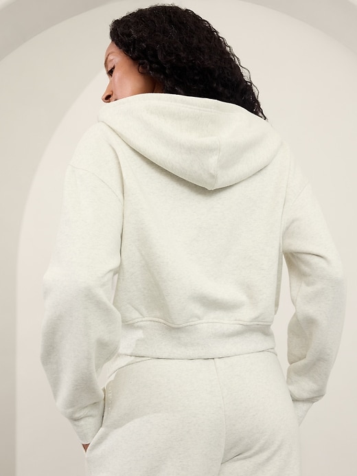 Image number 2 showing, Forever Fleece Crop Full Zip