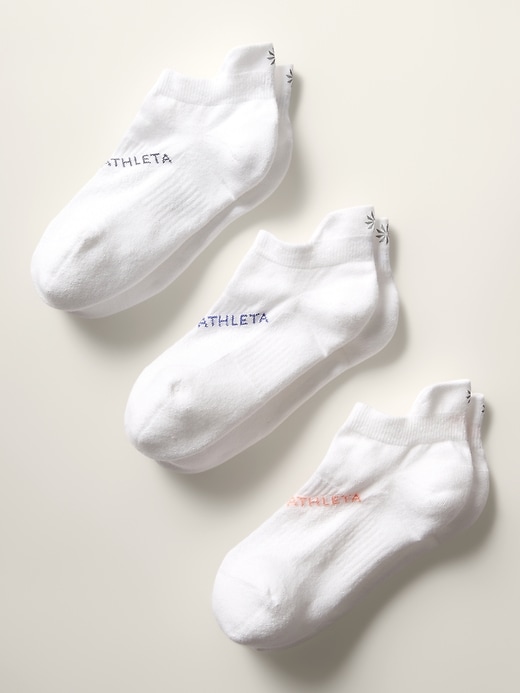 View large product image 1 of 1. Athleta Everyday Ankle Sock 6-Pack